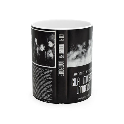 SONIC YOUTH GILA MONSTER JAMBOREE (VHS COVER) - White Coffee Mug-11oz-Go Mug Yourself