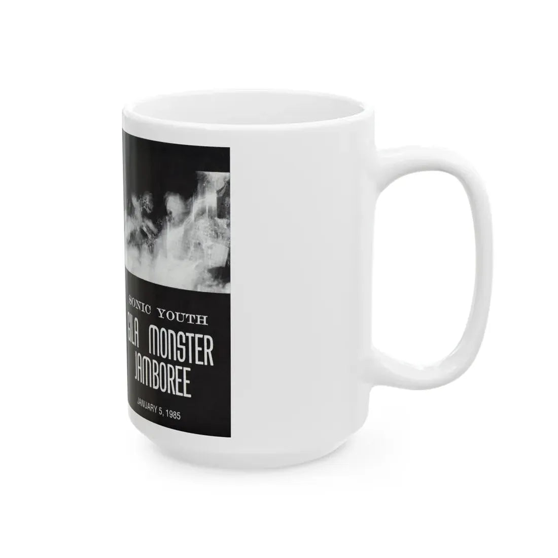 SONIC YOUTH GILA MONSTER JAMBOREE (VHS COVER) - White Coffee Mug - Go Mug Yourself