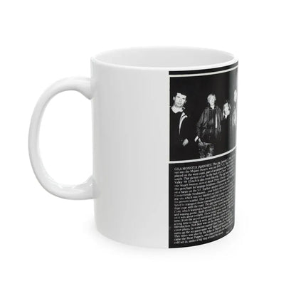 SONIC YOUTH GILA MONSTER JAMBOREE (VHS COVER) - White Coffee Mug - Go Mug Yourself