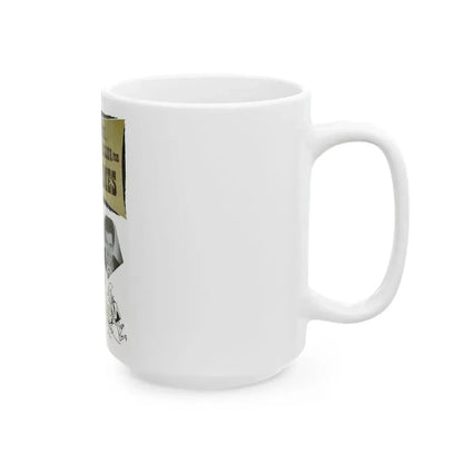 Sonny James 1960 (Music Poster) White Coffee Mug - Go Mug Yourself