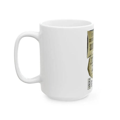 Sonny James 1960 (Music Poster) White Coffee Mug - Go Mug Yourself