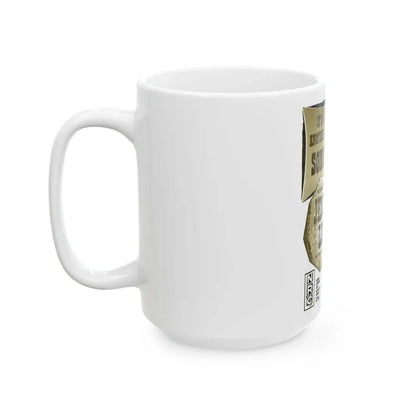 Sonny James 1960 (Music Poster) White Coffee Mug - Go Mug Yourself