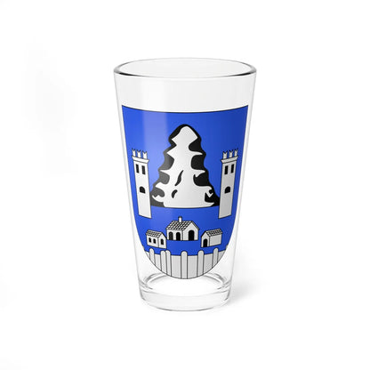 Sonvico-coat of arms (Switzerland) (Coat of Arms) Pint Glass 16oz 16oz - Go Mug Yourself