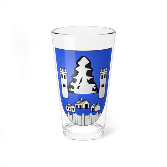 Sonvico-coat of arms (Switzerland) (Coat of Arms) Pint Glass 16oz 16oz - Go Mug Yourself