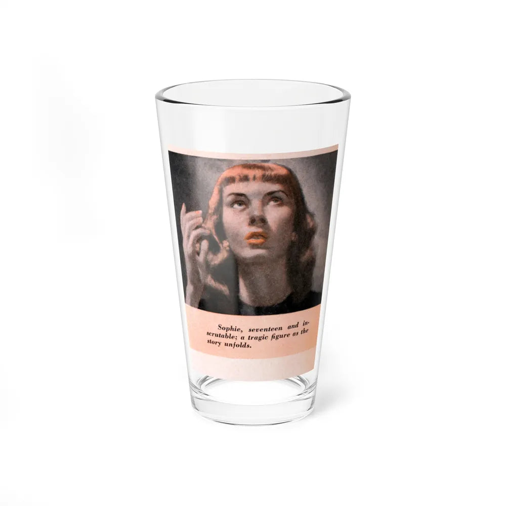 Sophie, A Razor's Edge, 1947 (Magazine Illustration) Pint Glass 16oz 16oz - Go Mug Yourself