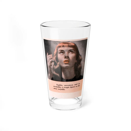 Sophie, A Razor's Edge, 1947 (Magazine Illustration) Pint Glass 16oz 16oz - Go Mug Yourself