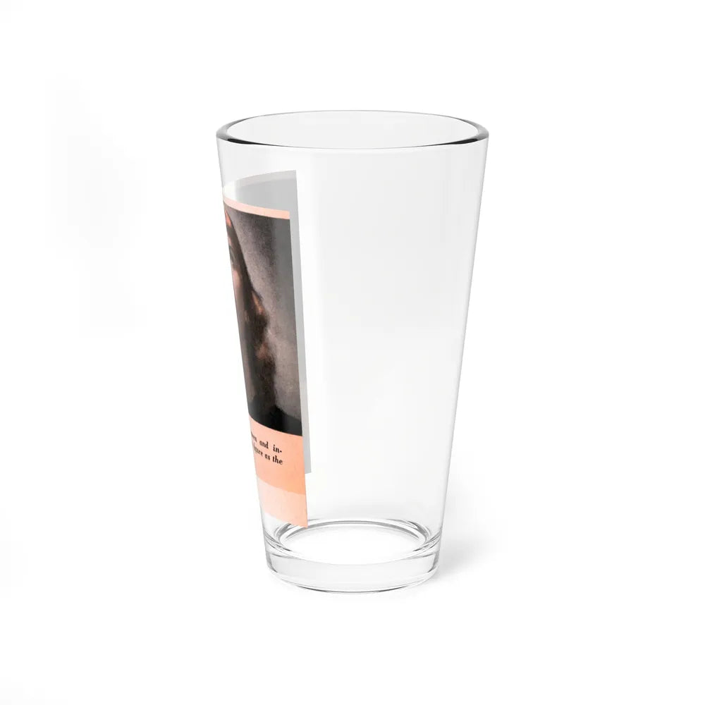 Sophie, A Razor's Edge, 1947 (Magazine Illustration) Pint Glass 16oz - Go Mug Yourself