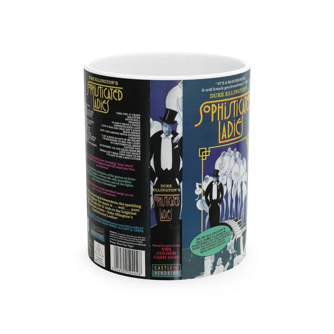 SOPHISTICATED LADIES (VHS COVER) - White Coffee Mug 11oz - Go Mug Yourself