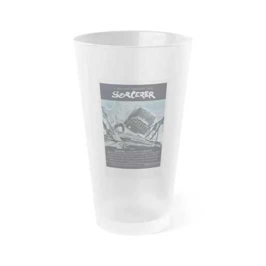 SORCERER 1977 Movie Poster - Frosted Pint Glass 16oz 16oz Frosted - Go Mug Yourself