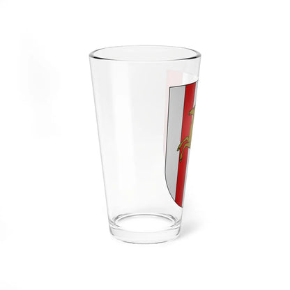 Sorens-coat of arms (Switzerland) (Coat of Arms) Pint Glass 16oz - Go Mug Yourself
