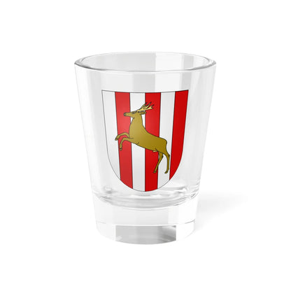 Sorens-coat of arms (Switzerland) (Coat of Arms) Shot Glass 1.5oz 1.5oz - Go Mug Yourself