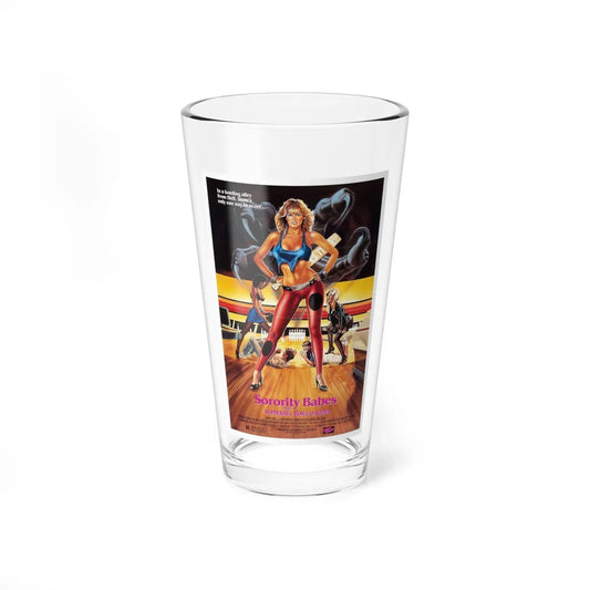 SORORITY BABES IN THE SLIMEBALL BOWL-O-RAMA 1988 Movie Poster - Pint Glass 16oz-16oz-Go Mug Yourself