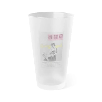 SORORITY GIRL 1957 Movie Poster - Frosted Pint Glass 16oz 16oz Frosted - Go Mug Yourself