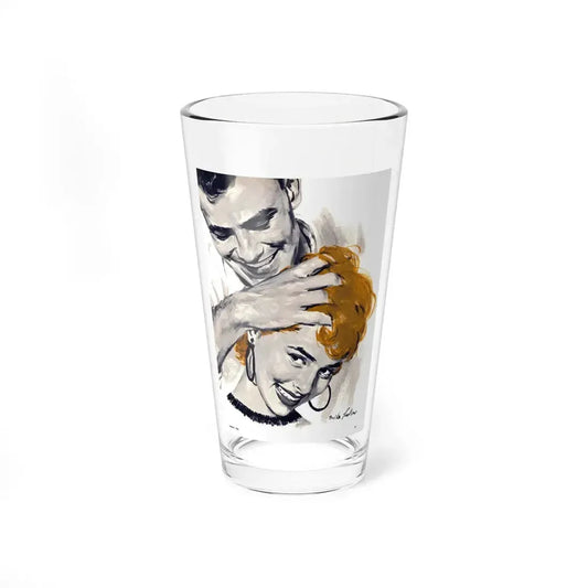 Sort of a Genius, Woman's Day, August 1955 (Magazine Illustration) Pint Glass 16oz 16oz - Go Mug Yourself