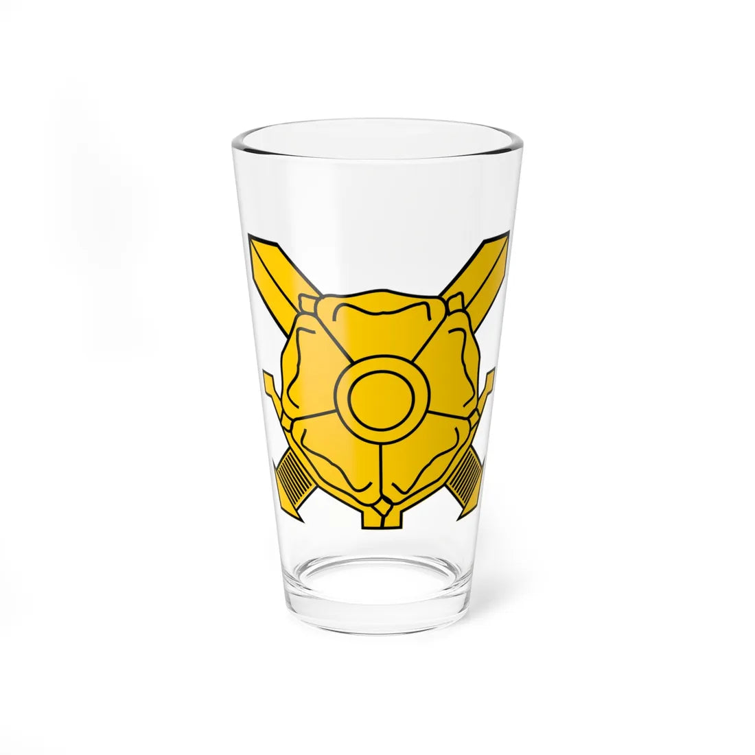 Sotilaslaanin tunnus (Finland) (Coat of Arms) Pint Glass 16oz 16oz - Go Mug Yourself