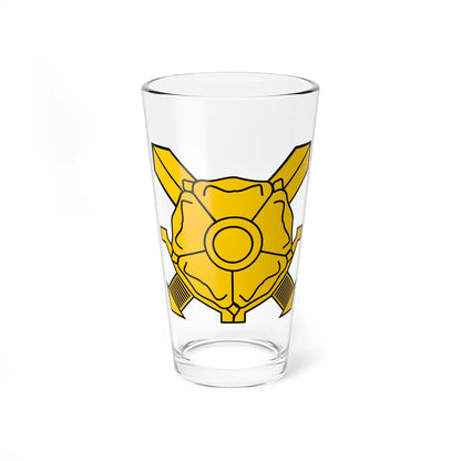 Sotilaslaanin tunnus (Finland) (Coat of Arms) Pint Glass 16oz 16oz - Go Mug Yourself