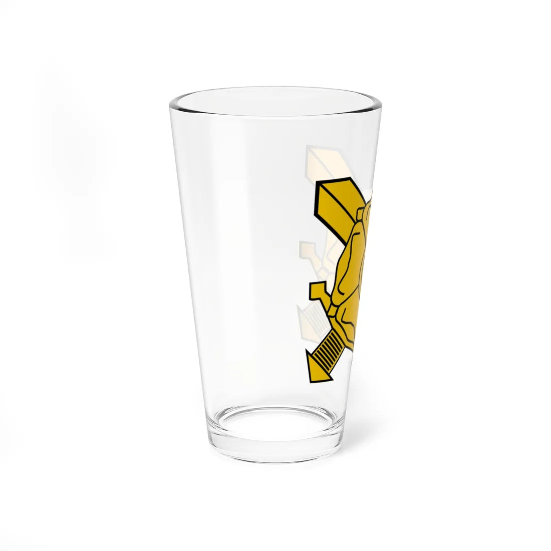 Sotilaslaanin tunnus (Finland) (Coat of Arms) Pint Glass 16oz - Go Mug Yourself