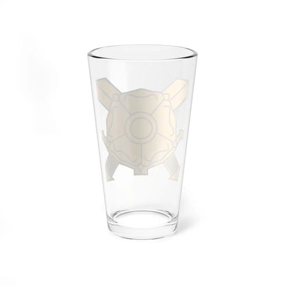Sotilaslaanin tunnus (Finland) (Coat of Arms) Pint Glass 16oz - Go Mug Yourself