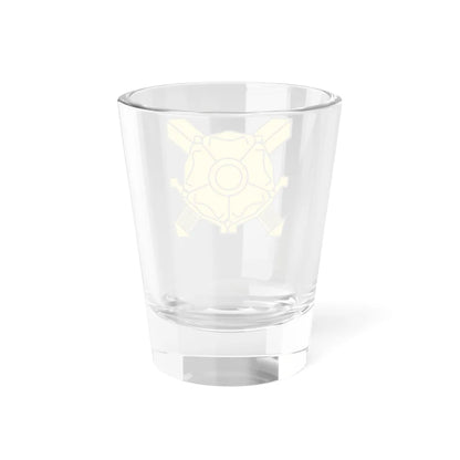 Sotilaslaanin tunnus (Finland) (Coat of Arms) Shot Glass 1.5oz - Go Mug Yourself