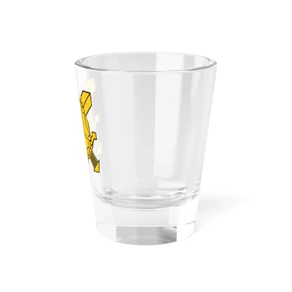Sotilaslaanin tunnus (Finland) (Coat of Arms) Shot Glass 1.5oz - Go Mug Yourself