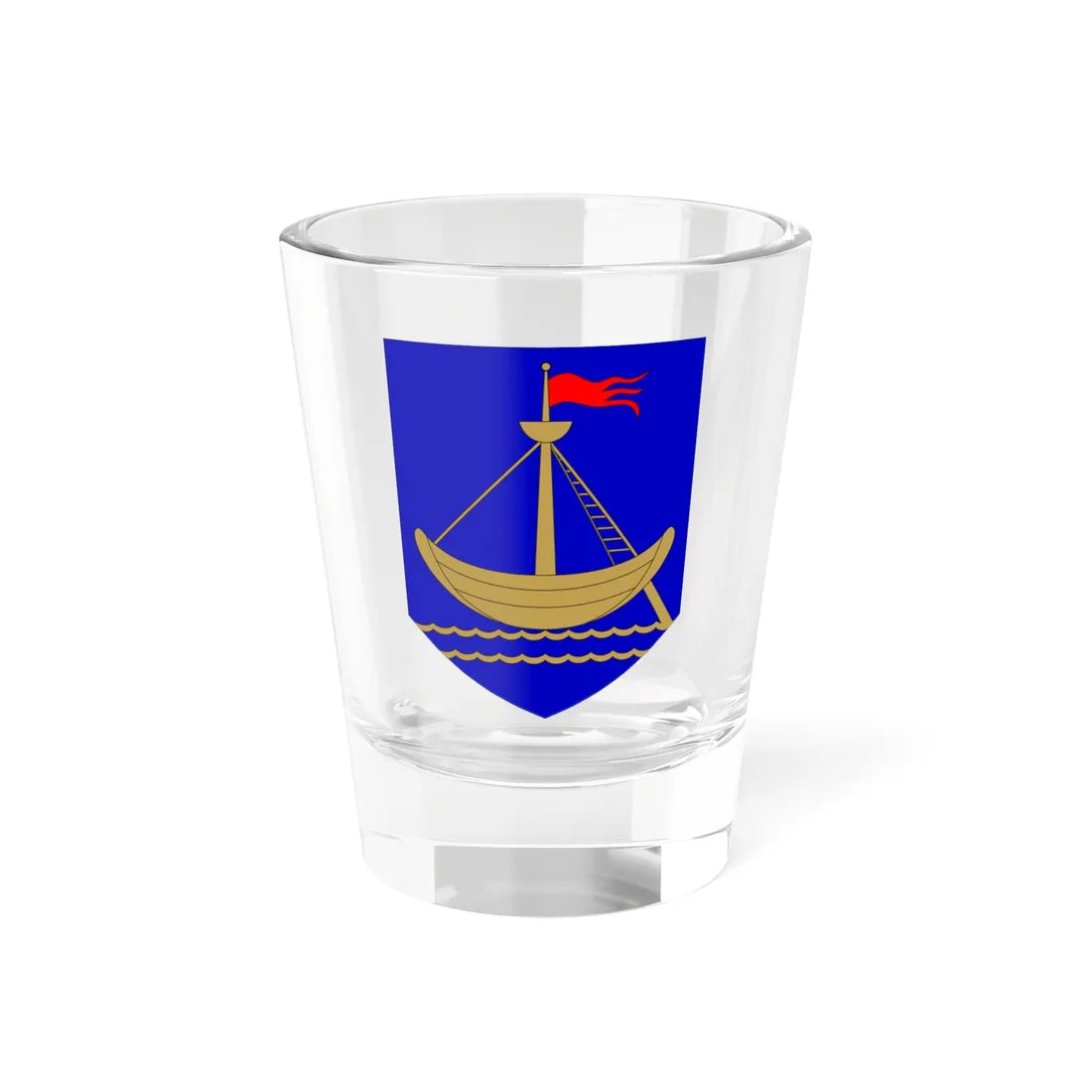 Sottunga.vaakuna (Finland) (Coat of Arms) Shot Glass 1.5oz 1.5oz - Go Mug Yourself