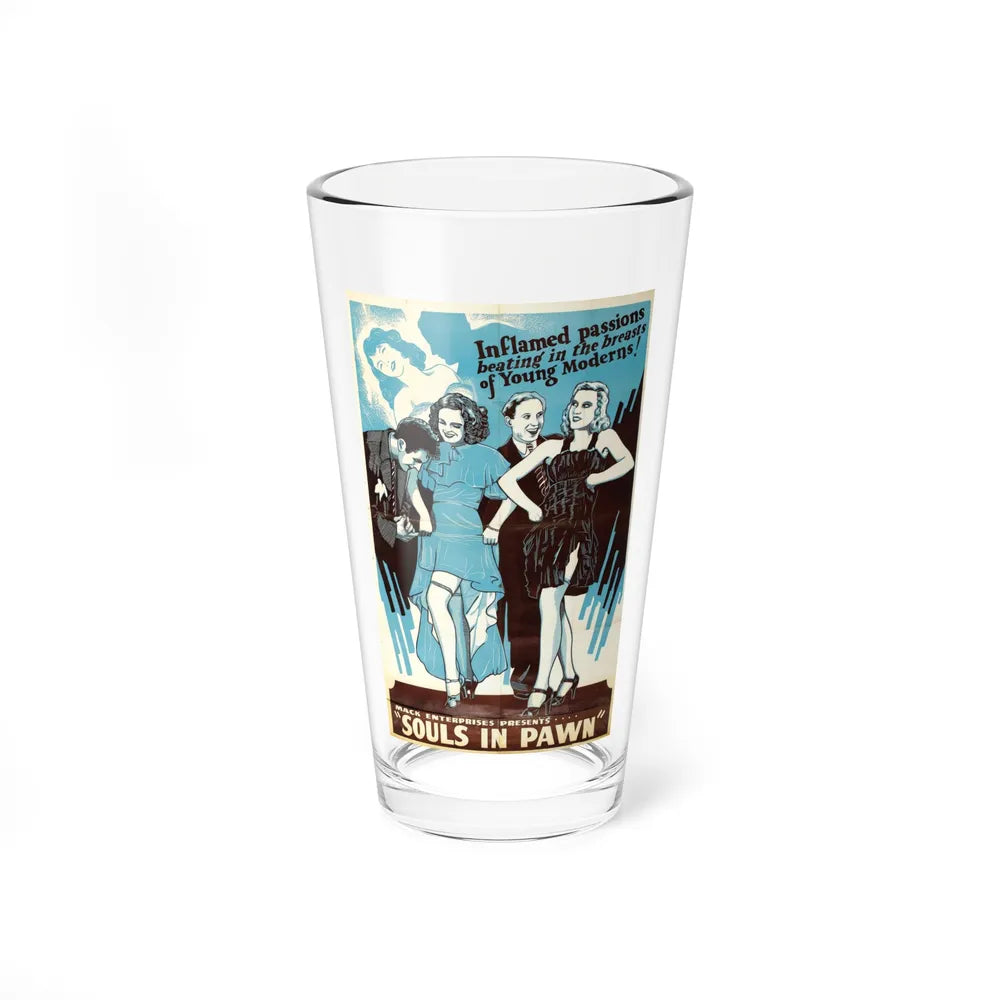 SOULS IN PAWN 1940 Movie Poster - Pint Glass 16oz-16oz-Go Mug Yourself