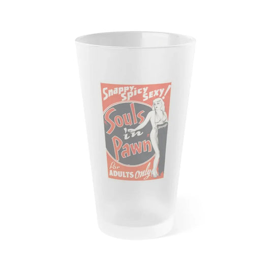 SOULS IN PAWN (2) 1940 Movie Poster - Frosted Pint Glass 16oz 16oz Frosted - Go Mug Yourself