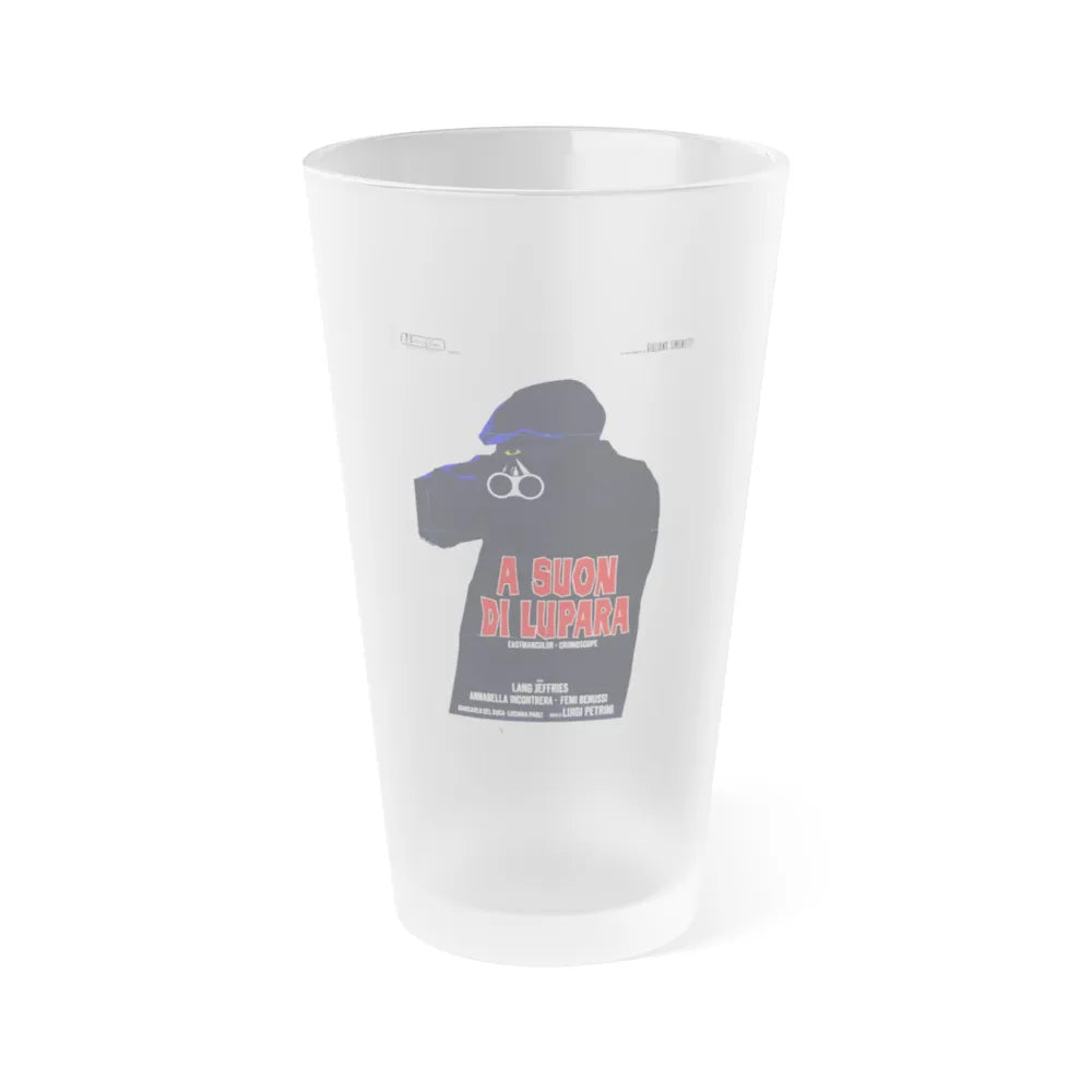 SOUND OF A SHOTGUN (A suon di lupara) 1968 Movie Poster - Frosted Pint Glass 16oz-16oz-Frosted-Go Mug Yourself