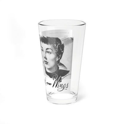 Sound Of Wings, Family Circle, February 1956 (Magazine Illustration) Pint Glass 16oz-Go Mug Yourself