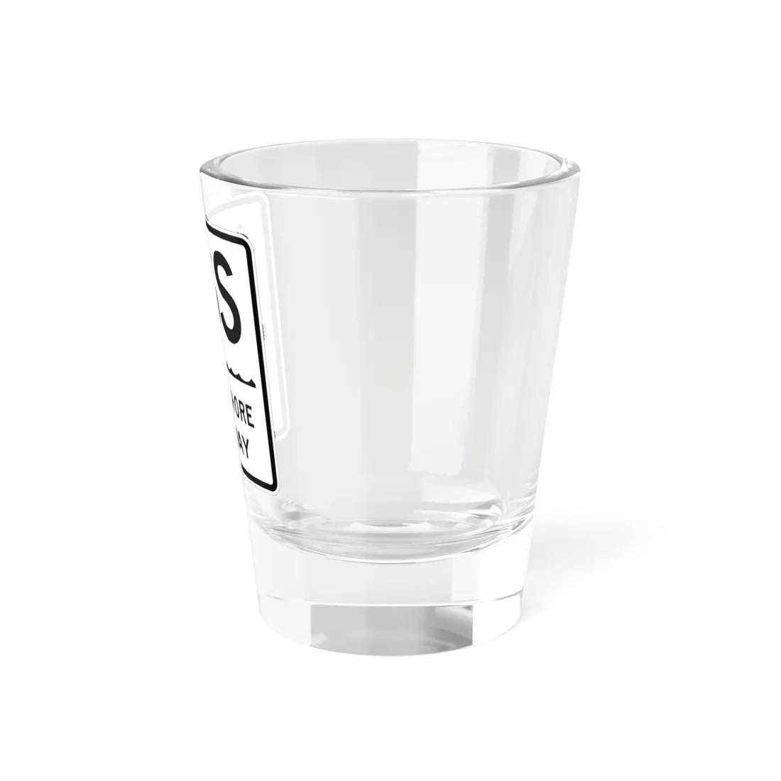 Sound Shore Pkwy Shield (New York) (Road Sign) Shot Glass 1.5oz - Go Mug Yourself