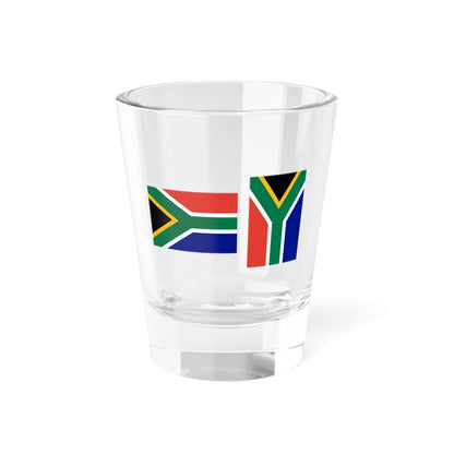 South Africa flag horizontal and vertical (South Africa) Shot Glass 1.5oz 1.5oz - Go Mug Yourself
