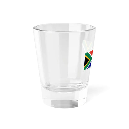South Africa flag horizontal and vertical (South Africa) Shot Glass 1.5oz - Go Mug Yourself