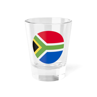 South-africa flag icon round (South Africa) Shot Glass 1.5oz 1.5oz - Go Mug Yourself