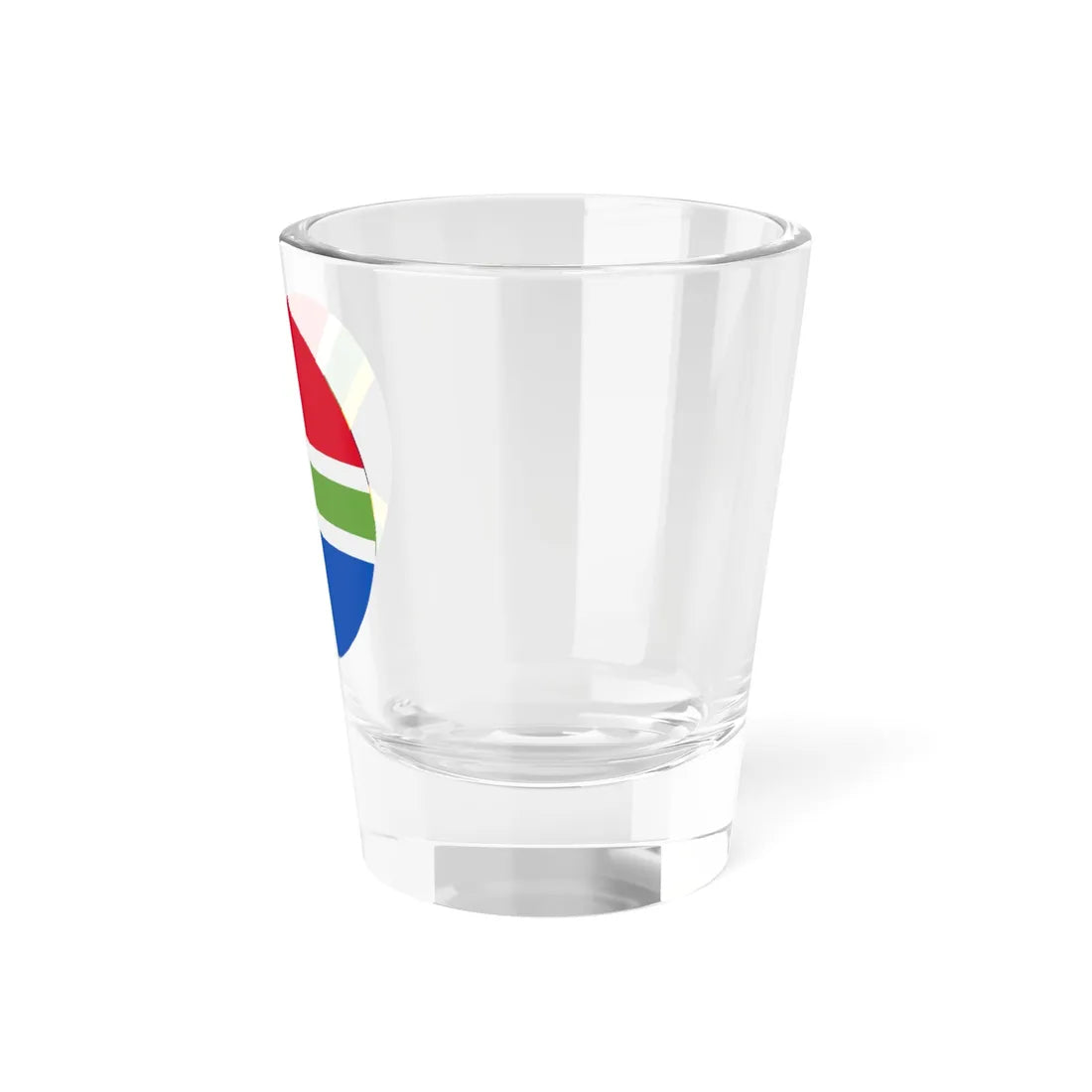 South-africa flag icon round (South Africa) Shot Glass 1.5oz - Go Mug Yourself