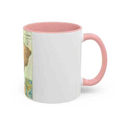South America (1921) (Map) Accent Coffee Mug - Go Mug Yourself
