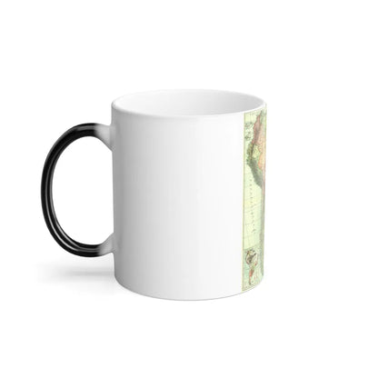 South America (1921) (Map) Color Changing Mug 11oz-Go Mug Yourself