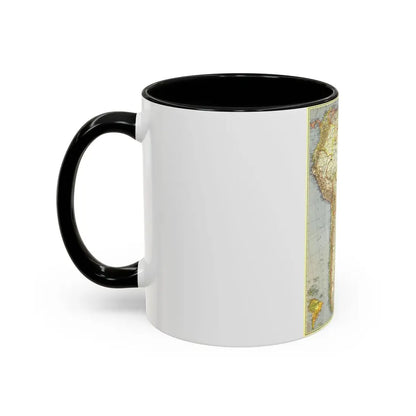 South America (1937) (Map) Accent Coffee Mug - Go Mug Yourself