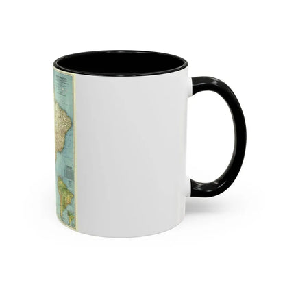 South America (1942) (Map) Accent Coffee Mug - Go Mug Yourself