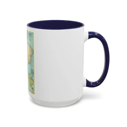 South America (1942) (Map) Accent Coffee Mug - Go Mug Yourself