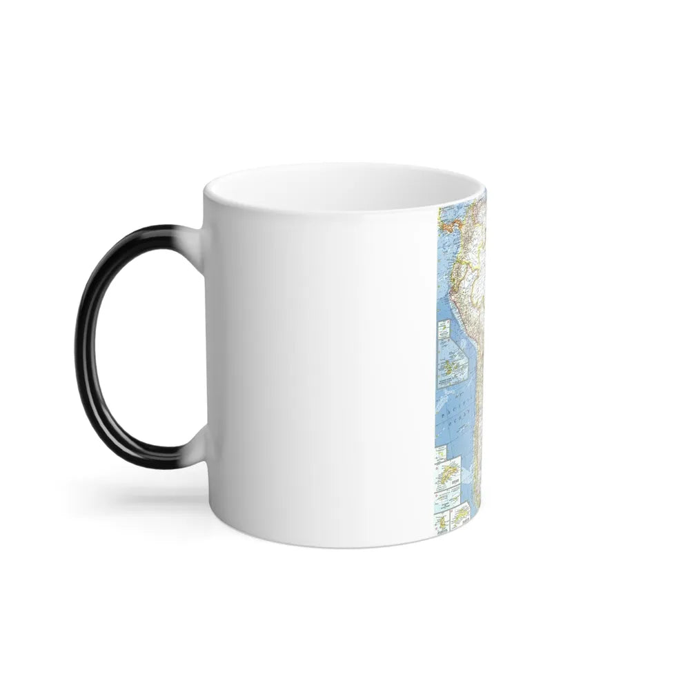 South America (1960) (Map) Color Changing Mug 11oz-Go Mug Yourself