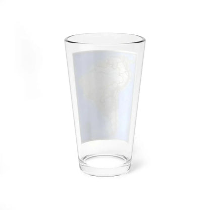 South America (1972) (Map) Pint Glass 16oz - Go Mug Yourself