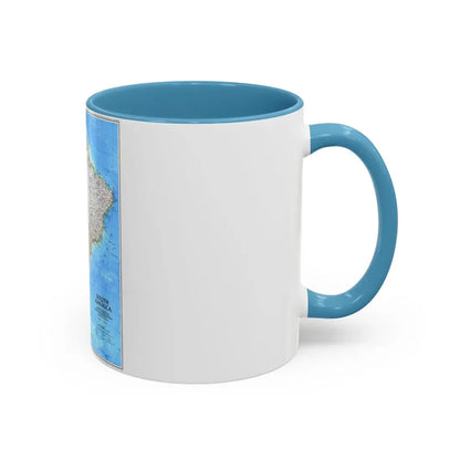 South America (1992) (Map) Accent Coffee Mug - Go Mug Yourself