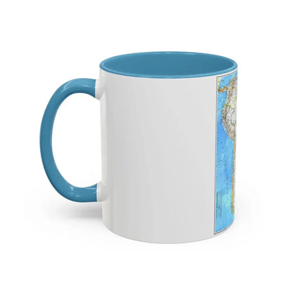 South America (1992) (Map) Accent Coffee Mug - Go Mug Yourself