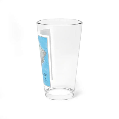South America (2007) (Map) Pint Glass 16oz - Go Mug Yourself