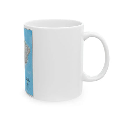 South America (2007) (Map) White Coffee Mug - Go Mug Yourself