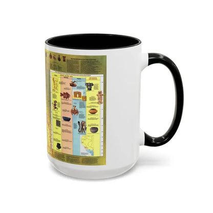 South America - Archaeology (1982) (Map) Accent Coffee Mug - Go Mug Yourself