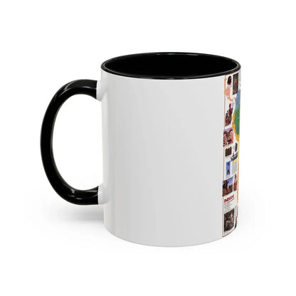 South America - Indians of (1982) (Map) Accent Coffee Mug - Go Mug Yourself