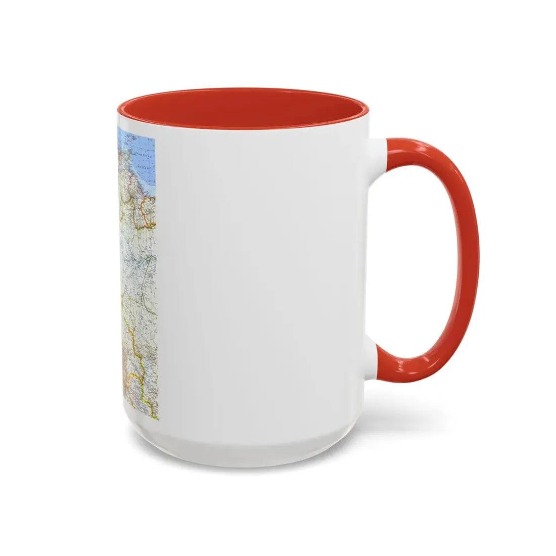 South America - Northwestern (1964) (Map) Accent Coffee Mug - Go Mug Yourself
