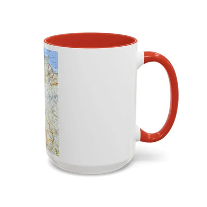 South America - Northwestern (1964) (Map) Accent Coffee Mug - Go Mug Yourself