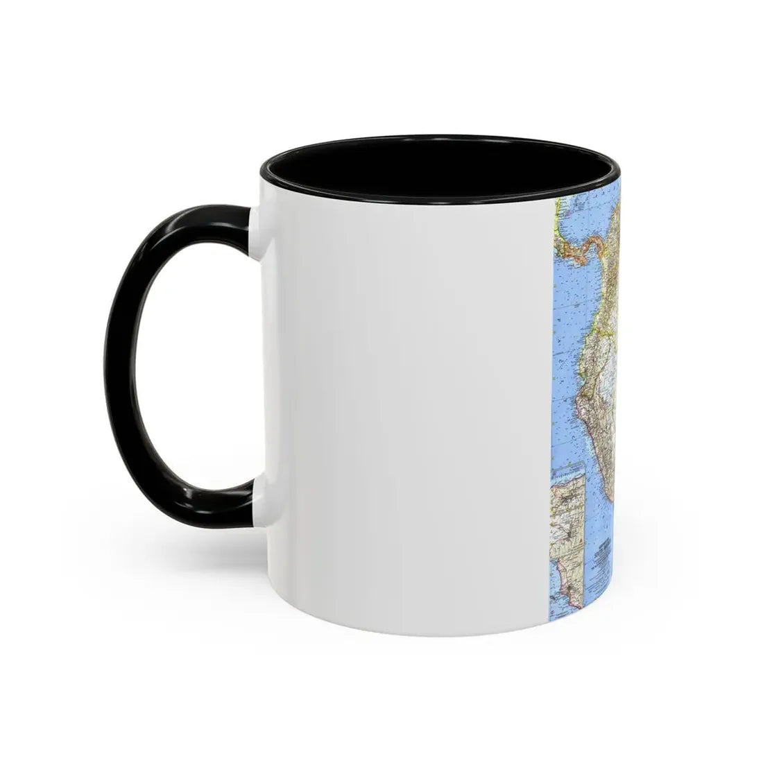 South America - Northwestern (1964) (Map) Accent Coffee Mug - Go Mug Yourself